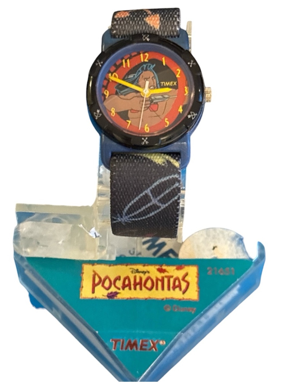 Vintage DISNEY 90s Pocahontas Kokoum Children’s Timex Watch
